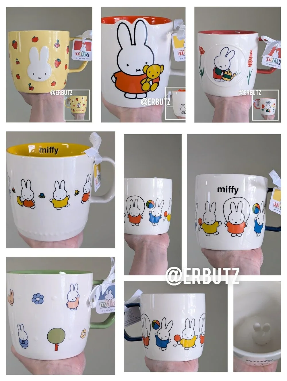 Miffy x Magenta Summer Gardening Miffy Mug& Keychain Set  🪏🪻 - Picture 8 of 8